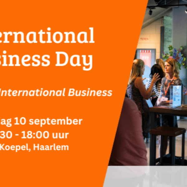 International Business Day Event in Haarlem - 10 september 2024